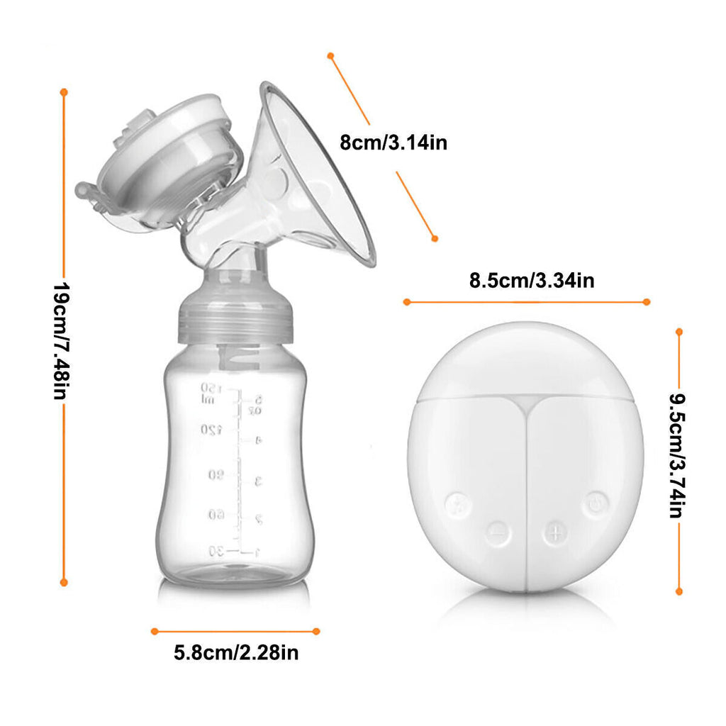 Automatic Double Electric Breast Pump + Lid & Nipple Kit | Efficient Breastfeeding Pump
