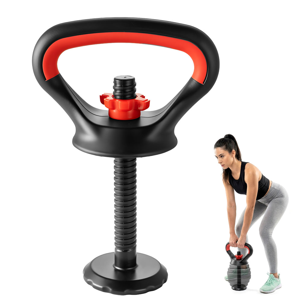 1 Set Multi-Function Heavy-Duty Kettlebell Accessories, Integrated Kettlebell Handle Set with Non-Slip Grip, Includes Connecting Rod, Base, and Non-Slip Nut Caps. Suitable for Strength Training, Home Workouts, Squat Training, Gym, and Arm Strength