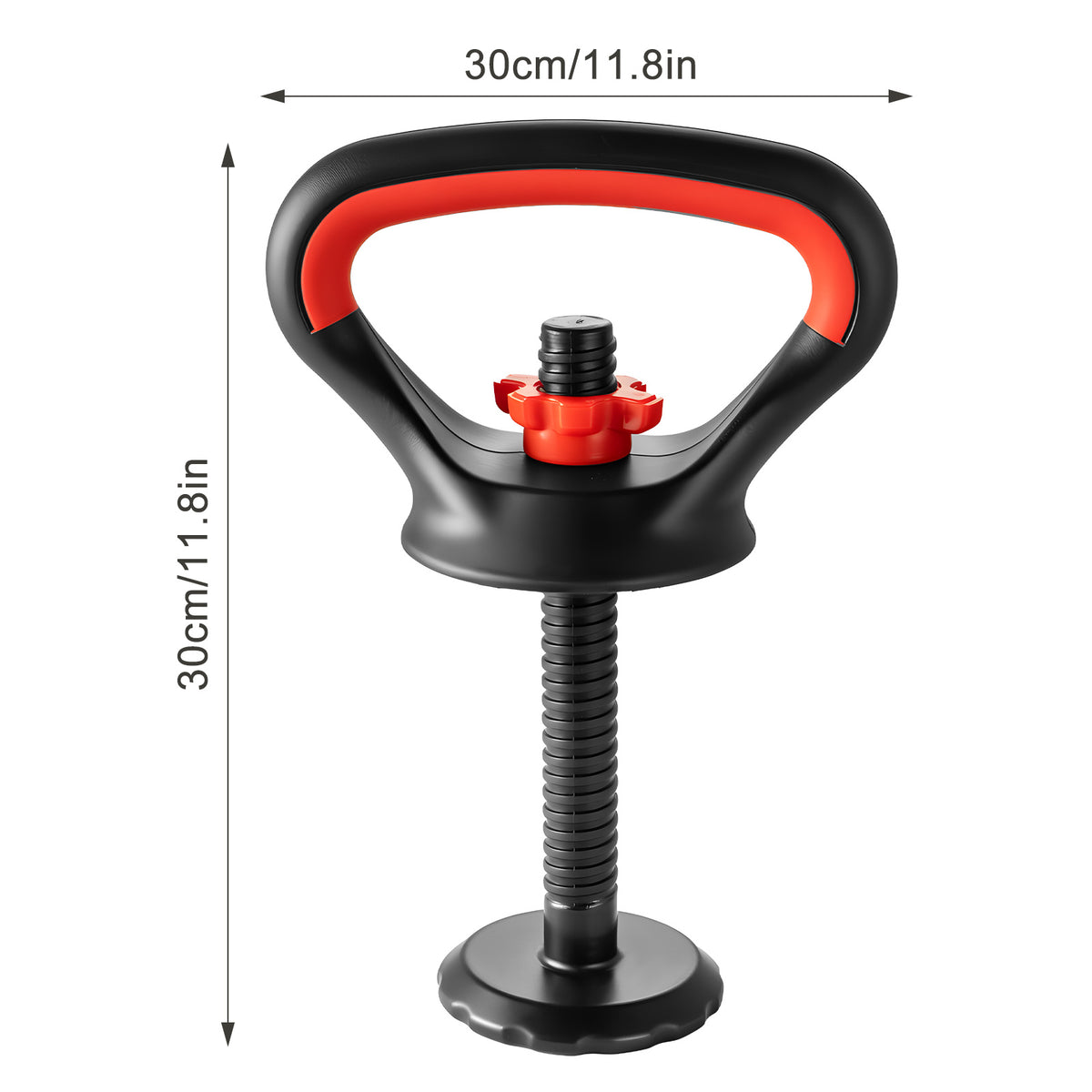 1 Set Multi-Function Heavy-Duty Kettlebell Accessories, Integrated Kettlebell Handle Set with Non-Slip Grip, Includes Connecting Rod, Base, and Non-Slip Nut Caps. Suitable for Strength Training, Home Workouts, Squat Training, Gym, and Arm Strength
